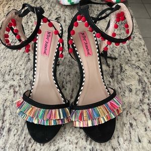 Betsy Johnson stilettos fiesta style